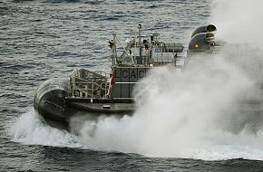 A landing craft, air cushion (LCAC), Bright Star 2009