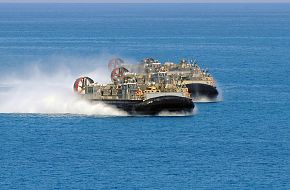 Three landing craft, air cushions (LCAC), Bright Star 2009