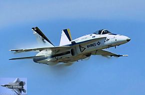 US Navy F/A-18C Hornet Fighter