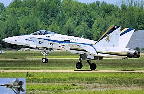 US Navy F/A-18C Hornet Fighter