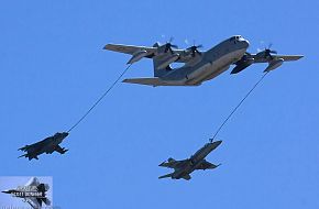 KC-130 Refueling F/A-18C & AV-8B