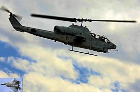 USMC AH-1W Super Cobra Helicopter Gunship