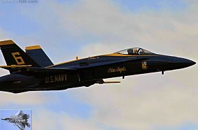 US Navy Blue Angels Flight Demonstration Team