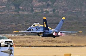 US Navy Blue Angels Flight Demonstration Team