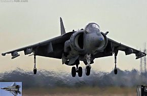 USMC AV-8B Harrier Attack Aircraft