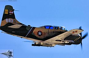 US Navy A-1 Skyraider Attack Aircraft