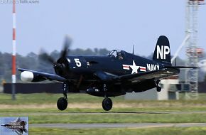 US Navy F4U Corsair Fighter