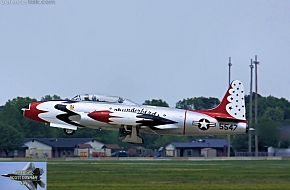 USAF T-33 Shooting Star Jet Trainer