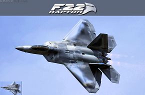 USAF F-22A Raptor Stealth Fighter