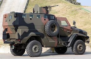 Otokar Kaya 4x4 mine protected vehicle