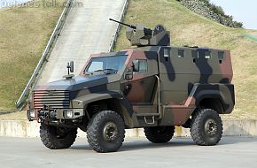 Otokar Kaya 4x4 mine protected vehicle