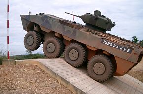 PARS 8x8 WHEELED ARMORED VEHICLE