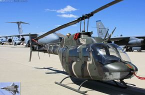 US Army OH-58 Kiowa Helicopter