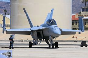 US Navy F/A-18F Super Hornet Fighter