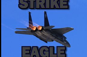 USAF F-15E Strike Eagle Fighter