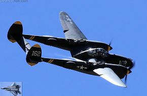 US Army Air Corps P-38 Lightning Fighter