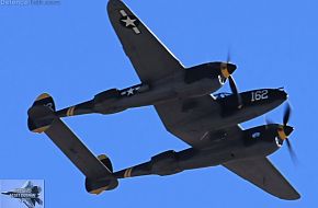 US Army Air Corps P-38 Lightning Fighter