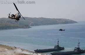 AH-1P Cobra in Excercise