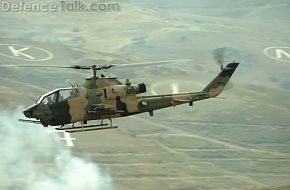 AH-1P Cobra in excercise