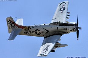 US Navy A-1 Skyraider Attack Aircraft