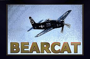 US Navy F8F Bearcat Fighter