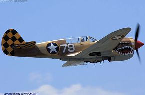 US Army Air Corps P-40 Warhawk Fighter