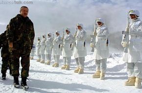 PM Erdogan visiting the troops.