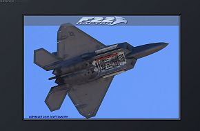 USAF F-22A Raptor Stealth Fighter