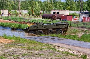 btr-80 water crossing