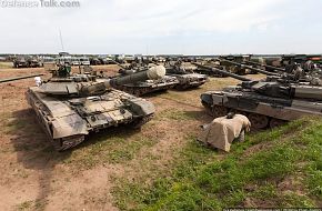 T-90 Parked