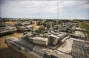 T-90 parked