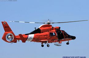 US Coast Guard HH-65 Dolphin SAR Helicopter