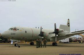 US Navy P-3 Orion Maritime Surveillance Aircraft