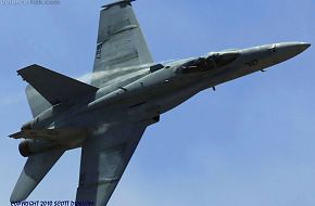 US Navy F/A-18C Hornet Fighter