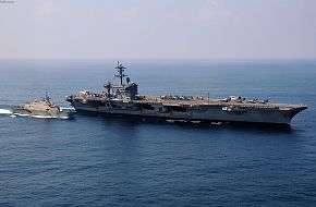 USS Freedom LCS 1 - USS Carl Vinson CVN 70