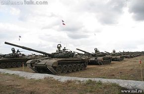 T-72 Column
