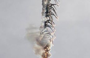 Su-27 Firing Off Flares