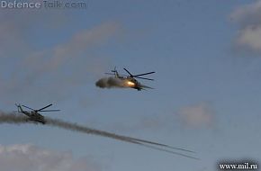 Mi-24 Firing