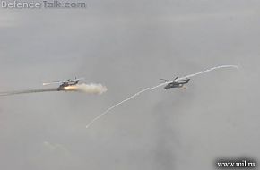 Mi-24 Firing