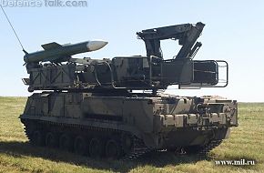 Buk-M1 loader vehicle
