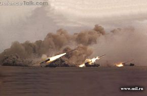 BM-30 Smerch Firing