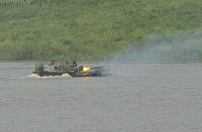 BMP-1 Swimming