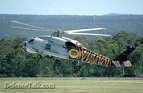 A Tiger Striped RAN SH-60B Seahawk