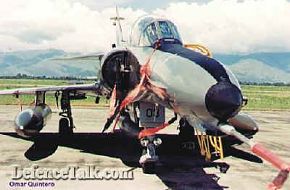 A recon version of the kfir.Note the long nose which include's the radar.