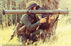 Us Marine with a Anti-Tank Guided Weapon.