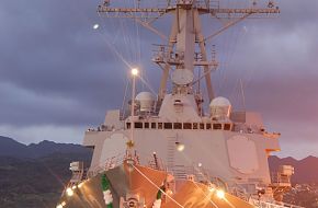 Arleigh Burke-class guided missile destroyer USS Chung-Hoon (DDG 93)