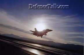 F-16 C FIGHTING FALCON Sunset