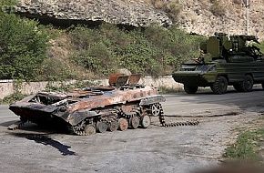 Destroyed BMP-2