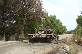 Destroyed T-72