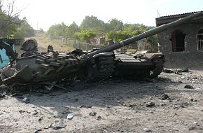 Destroyed T-72